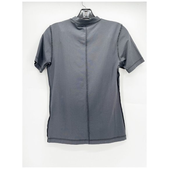 Ganni Light Stretch Jersey Shortsleeve T-Shirt - Phantom~M~NWOT - Picture 4 of 8